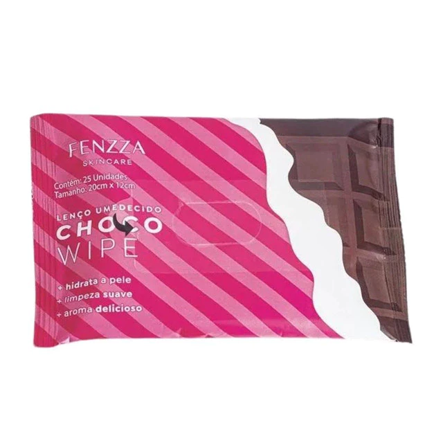 Lenço Demaquilante Choco Wipe - Fenzza